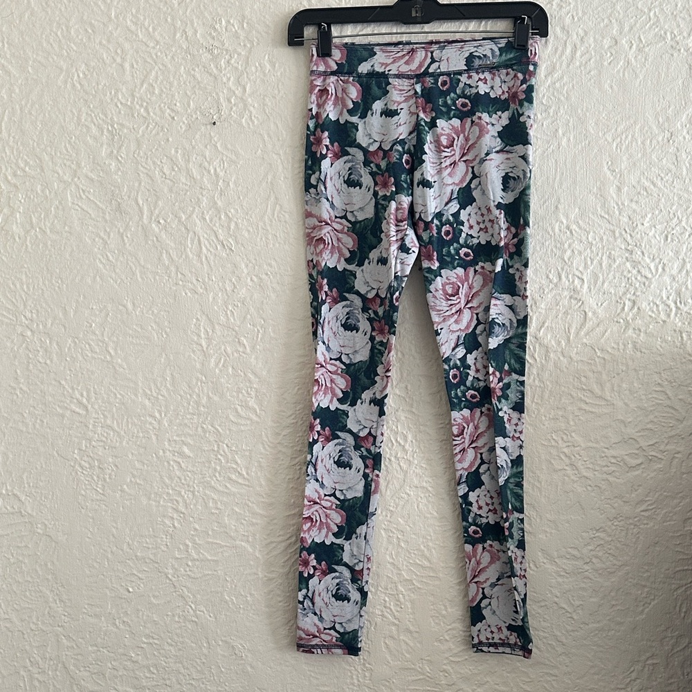 Abercrombie and Fitch Floral Stretch Cotton Fashion Leggings NWT XS